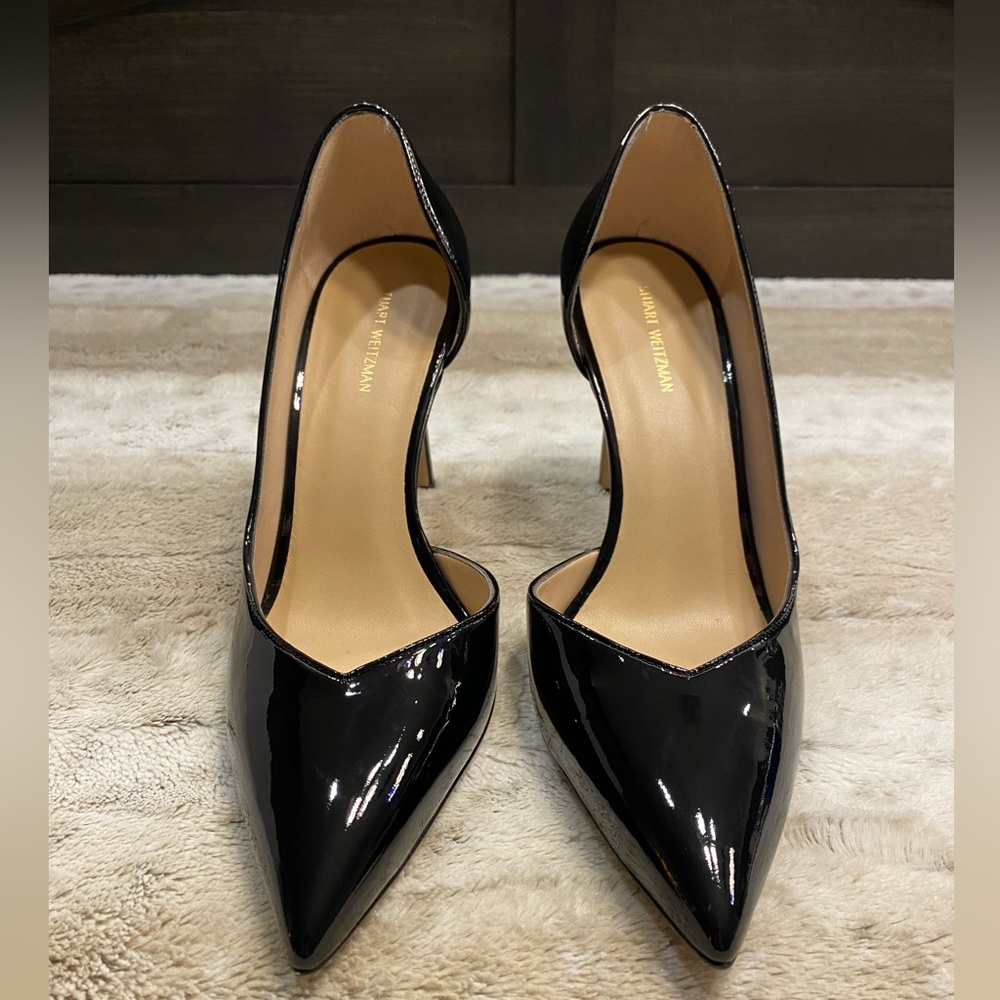 NEW💕STUART WEITZMAN Avenue d'Orsay Pointed Toe Pump Size 9 - Picture 7 of 15
